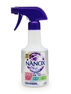 LION Дезинфицирующий и дезодорирующий спрей для одежды и текстиля Super NANOX, 350 мл