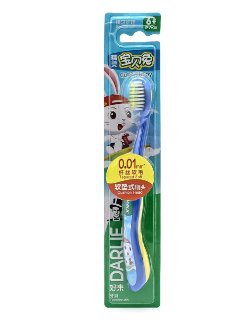 Darlie Зубная щетка детская от 6+ лет Children's Toothbrush Baby Rabbit, 1 шт