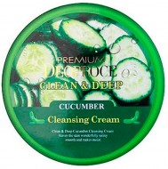 Deoproce Premium Clean & Deep Cucumber Cleansing Cream Крем для лица очищающий с экстрактом огурца, 300 г Deoproce Premium Clean & Deep Cucumber Cleansing Cream Крем для лица очищающий с экстрактом огурца, 300 г