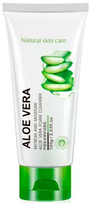 Bioaqua Aloe Vera Пенка для умывания, 100 г Bioaqua Aloe Vera Пенка для умывания, 100 г