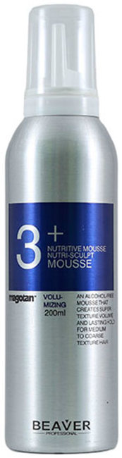 Beaver Professional Nutritive Mousse Nutri-Sculpt Мусс-гель для укладки волос питающий, 250 мл