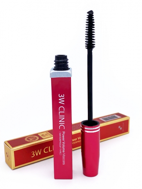 3W Clinic Тушь для объема ресниц водостойкая Power Volume Mascara Water Proof Type, 7 мл 3W Clinic Тушь для объема ресниц водостойкая Power Volume Mascara Water Proof Type, 7 мл