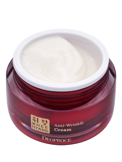 Deoproce Крем для лица антивозрастной с экстрактом женьшеня Whee Hyang Anti-Wrinkle Cream, 50 г Deoproce Крем для лица антивозрастной с экстрактом женьшеня Whee Hyang Anti-Wrinkle Cream, 50 г