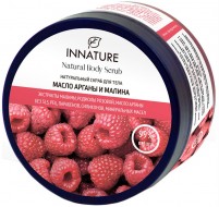 Innature Скраб для тела Масло арганы и малина, 250 мл