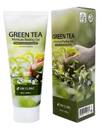 3W Clinic Пилинг скатка для лица с экстрактом зеленого чая Green Tea Moisture Peeling Gel, 180 мл