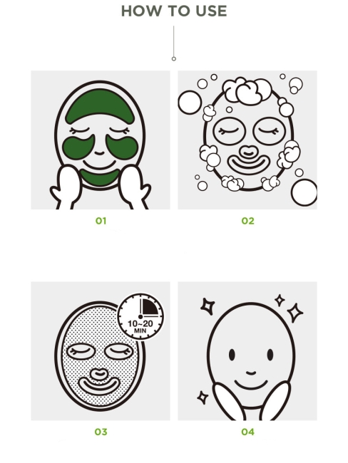 Wonder Bath 2-х ступенчатая детокс-система для упругости кожи Chosungah By Vibes Wonder Bath Super Vegitoks Mask Purple