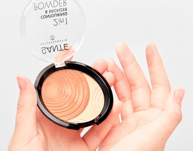 Sante Контуринг и Бронзер 2 в 1 №02 Темный, 9 г 1