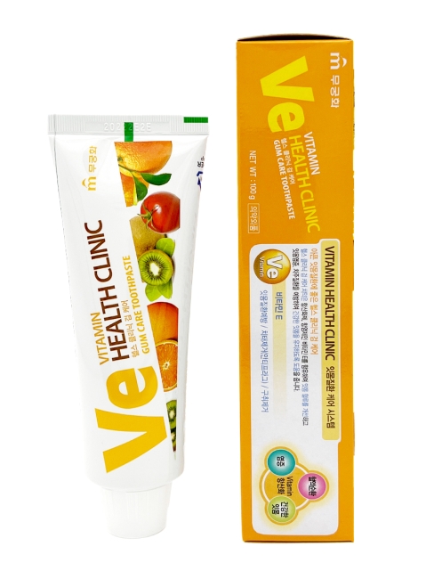 Mukunghwa Зубная паста с витаминами для профилактики заболеваний десен Vitamin Health Clinic Gum Care Toothpaste, 100 г