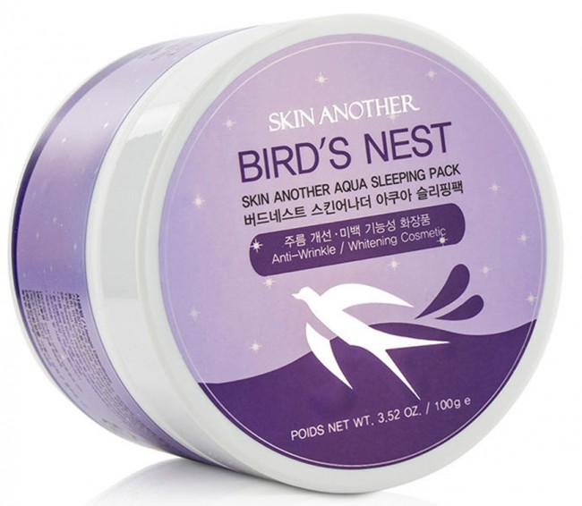 FarmStay Skin Another Bird's Nest Aqua Sleeping Pack Ночная увлажняющая маска с экстрактом ласточкиного гнезда, 100 г