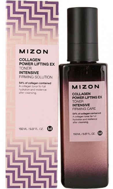 MIZON Collagen Power Lifting EX Toner Антивозрастной лифтинг-тонер для лица с коллагеном, 150 мл MIZON Collagen Power Lifting EX Toner Антивозрастной лифтинг-тонер для лица с коллагеном, 150 мл