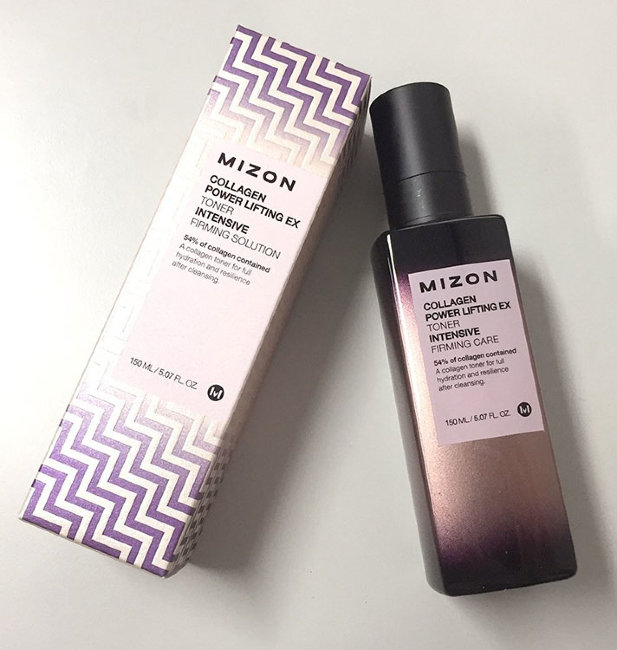 MIZON Collagen Power Lifting EX Toner Антивозрастной лифтинг-тонер для лица с коллагеном, 150 мл MIZON Collagen Power Lifting EX Toner Антивозрастной лифтинг-тонер для лица с коллагеном, 150 мл