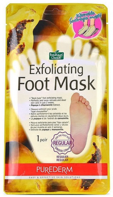 Purederm Отшелушивающая маска для ног Exfoliating foot mask Large, 75 г Purederm Отшелушивающая маска для ног Exfoliating foot mask Large, 75 г