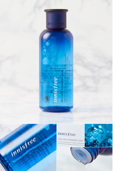 Innisfree Jeju lava Seawater Skin Тонер с вулканической морской водой, 200 мл