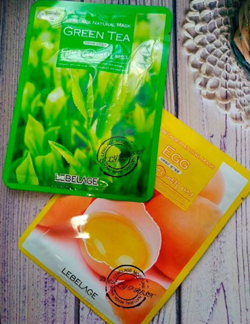 Lebelage Green Tea Natural Mask Маска тканевая с экстрактом зеленого чая, 23 мл Lebelage Green Tea Natural Mask Маска тканевая с экстрактом зеленого чая, 23 мл