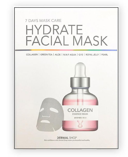 Dermal Shop Collagen Essence Mask Инновационная коллагеновая маска для лица c комплексом аминокислот, витаминов, пептидов и максимальной концентрацией коллагена, 25 г Dermal Shop Collagen Essence Mask Инновационная коллагеновая маска для лица c комплексом аминокислот, витаминов, пептидов и максимальной концентрацией коллагена, 25 г