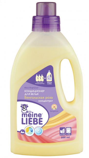 Meine Liebe Кондиционер для белья Бенгальская роза, 800 мл Meine Liebe Кондиционер для белья Бенгальская роза, 800 мл