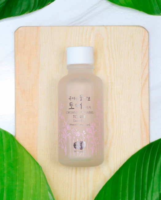 Whamisa Organic Flowers Toner Deep Rich Тонер на основе цветочных ферментов (насыщенный), 120 мл