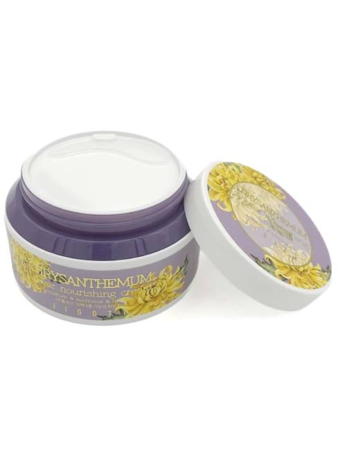 Jigott Питательный крем для лица с экстрактом Хризантемы Chrysanthemum Flower Nourishing Cream, 100 мл