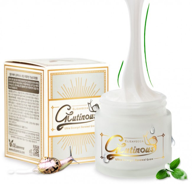 Elizavecca Glutinous Ultra Escargot Renewal Grow Регенерирующий крем для лица с муцином Улитки, 50 мл Elizavecca Glutinous Ultra Escargot Renewal Grow Регенерирующий крем для лица с муцином Улитки, 50 мл