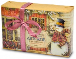 Kleona Подарочное мыло "Детское" с календулой, 140 г