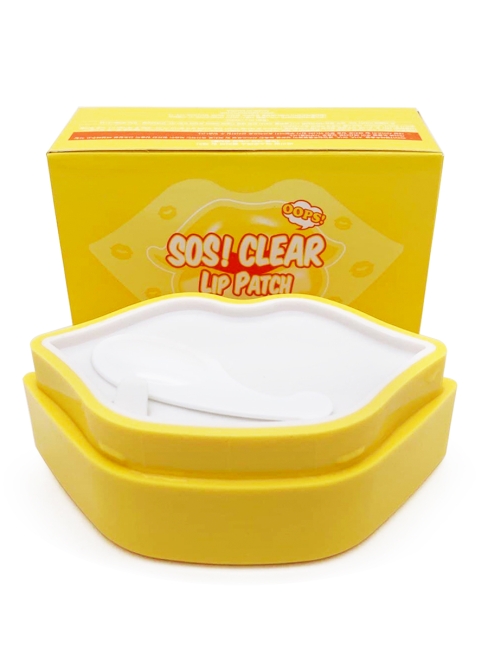 Berrisom Маска-патч для губ с эффектом пилинга SOS Oops Clear Lip Patch, 30 шт Berrisom Маска-патч для губ с эффектом пилинга SOS Oops Clear Lip Patch, 30 шт