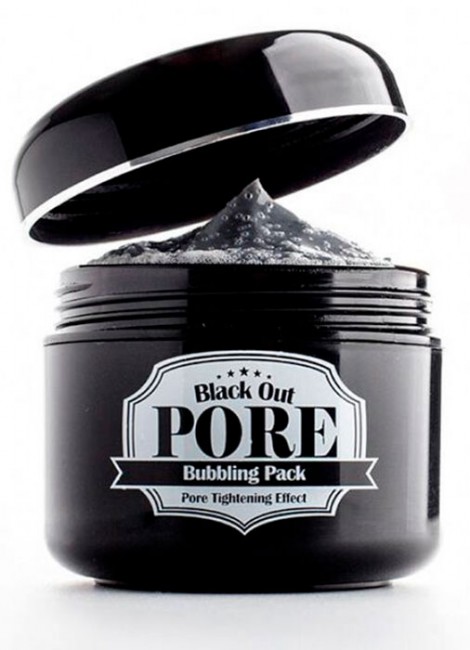 Secret Key Black Out Pore Bubbling Pack Кислородная маска, 100 г