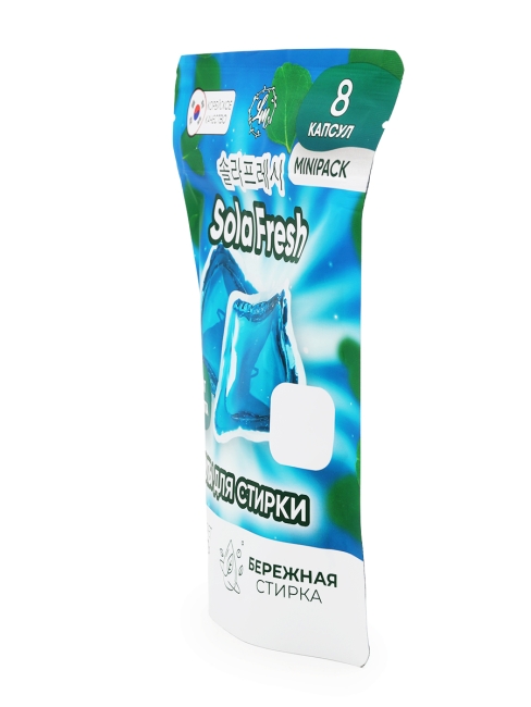 Sola Fresh Капсулы для стирки всех видов белья c ароматом эвкалипта, 8 шт