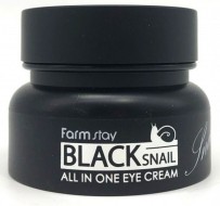 FarmStay Black Snail All-in-One Eye Cream Крем для глаз с муцином черной улитки, 50 мл