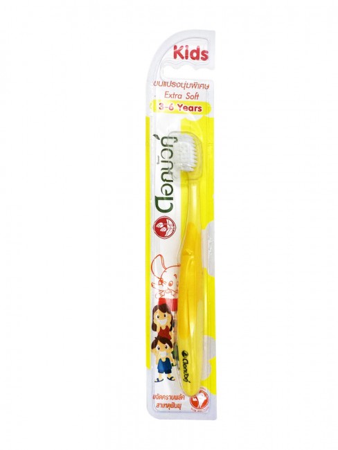 Twin Lotus Детская экстра мягкая зубная щетка Dok Bua Ku Kids Toothbrush Extra Soft (yellow) Twin Lotus Детская экстра мягкая зубная щетка Dok Bua Ku Kids Toothbrush Extra Soft (yellow)