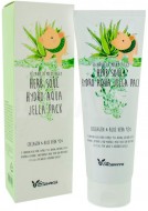 Elizavecca Milky Piggy Herb Soul Hydro Aqua Jella Pack Маска для лица с коллагеном и экстрактом алоэ, 250 мл