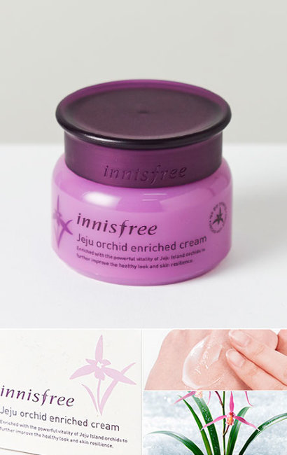 Innisfree Jeju Orchid Enriched Cream Омолаживающий крем с экстрактом орхидеи, 50 мл