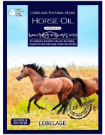 Lebelage Jeju Mayu Natural Mask Тканевая маска для лица с лошадиным маслом, 23 мл