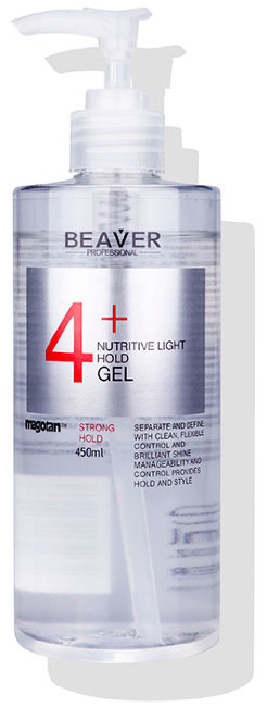 Beaver Professional Nutritive Light Hold Gel Гель для волос легкой фиксации питающий, 450 мл