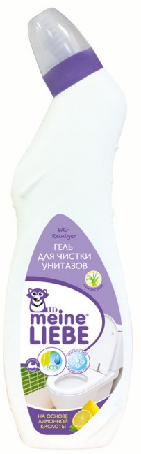 Meine Liebe Гель для чистки унитаза Лимон, 750 мл