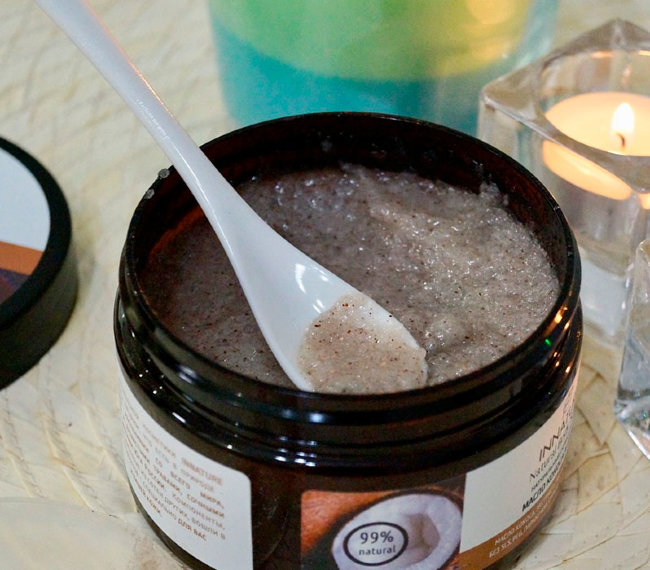 Innature Скраб для тела Масло кокоса и ваниль, 250 мл Innature Скраб для тела Масло кокоса и ваниль, 250 мл