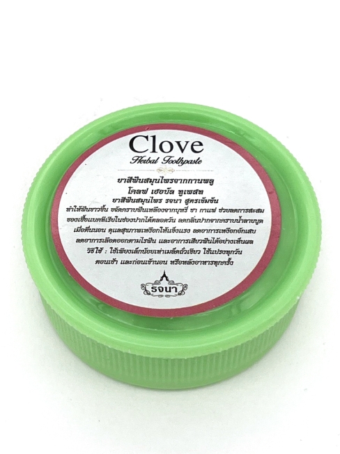 Rochjana Зубная паста отбеливающая растительная с маслом гвоздики Clove Oil Herbal Toothpaste, 30 г