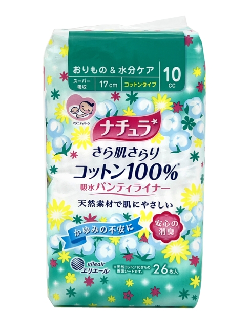 Elis Прокладки гигиенические ежедневные тонкие супервпитывающие анатомической формы с поверхностью из хлопка Elle AIR Mini+ 17 см, 26 шт Elis Прокладки гигиенические ежедневные тонкие супервпитывающие анатомической формы с поверхностью из хлопка Elle AIR Mini+ 17 см, 26 шт