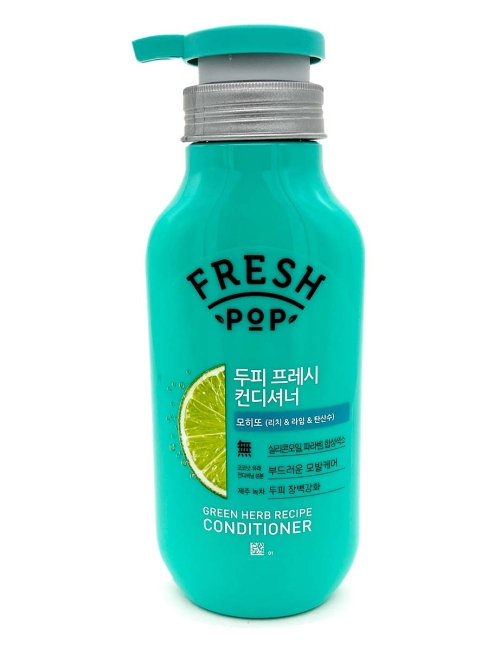 Fresh Pop Кондиционер для нормальных и жирных волос на основе цитрусовых и мяты Micellar Mojito Conditioner, 500 мл Fresh Pop Кондиционер для нормальных и жирных волос на основе цитрусовых и мяты Micellar Mojito Conditioner, 500 мл