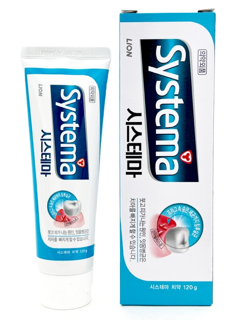 LION Зубная паста для ежедневного ухода Ледяная мята Systema Toothpaste Ice Mint Alpha, 120 г LION Зубная паста для ежедневного ухода Ледяная мята Systema Toothpaste Ice Mint Alpha, 120 г