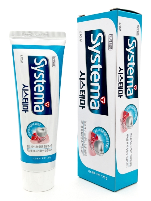 LION Зубная паста для ежедневного ухода Ледяная мята Systema Toothpaste Ice Mint Alpha, 120 г LION Зубная паста для ежедневного ухода Ледяная мята Systema Toothpaste Ice Mint Alpha, 120 г