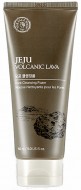 THE FACE SHOP Jeju Volcanic Lava Pore Cleansing Foam Пенка для умывания с вулканическим пеплом, 150 мл