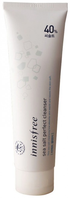 Innisfree Sea Salt Perfect Cleanser Пенка-скраб для глубокого очищения жирной кожи с морской солью, 130 мл Innisfree Sea Salt Perfect Cleanser Пенка-скраб для глубокого очищения жирной кожи с морской солью, 130 мл