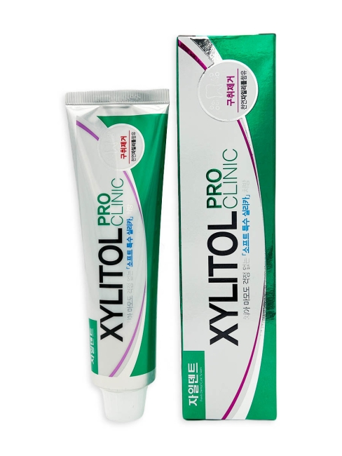 Mukunghwa Лечебно-профилактическая зубная паста для укрепления эмали c экстрактами 5 трав Xylitol Pro Clinic, 130 г