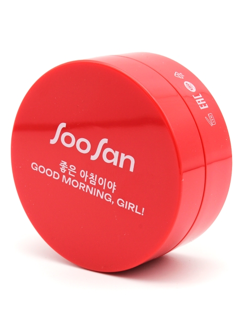 SOOSAN Патчи для глаз от отеков и мешков с экстрактами малины и драгонфрута Patches With Raspberry & Dragon Fruit, 60 шт SOOSAN Патчи для глаз от отеков и мешков с экстрактами малины и драгонфрута Patches With Raspberry & Dragon Fruit, 60 шт