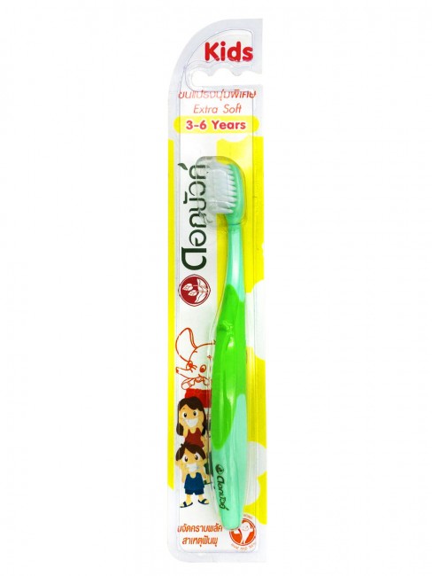 Twin Lotus Детская экстра мягкая зубная щетка Dok Bua Ku Kids Toothbrush Extra Soft (green) Twin Lotus Детская экстра мягкая зубная щетка Dok Bua Ku Kids Toothbrush Extra Soft (green)