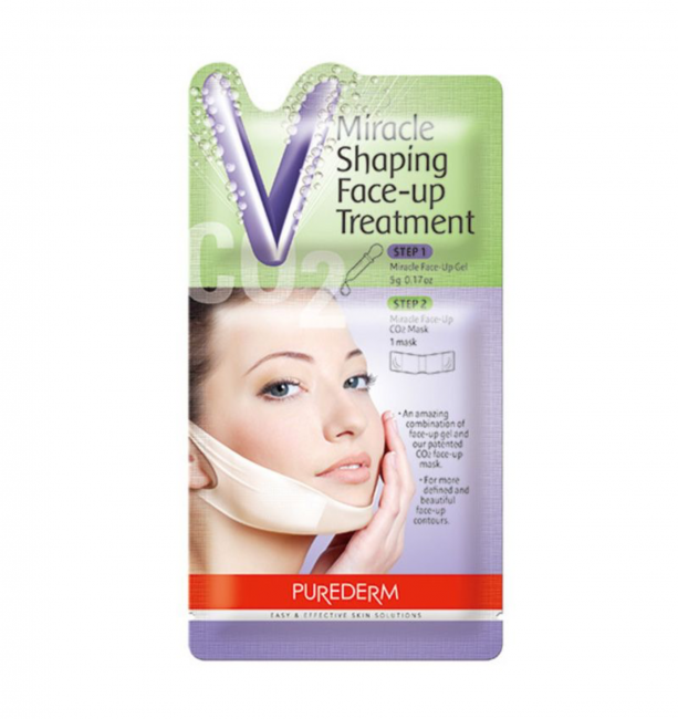 Purederm Комплект корректирующих лифтинг-масок Miracle Shaping Face-up Treatment, 2x(5 г + 1 мл) Purederm Комплект корректирующих лифтинг-масок Miracle Shaping Face-up Treatment, 2x(5 г + 1 мл)