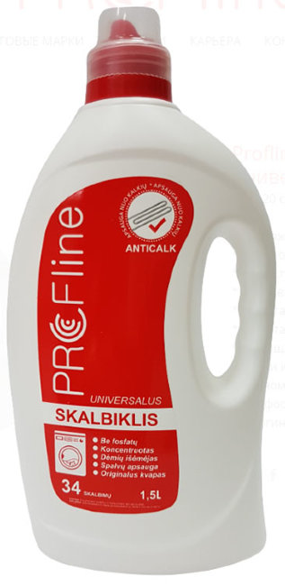 PROFline Universal Универсальный гель для стирки, 1,5 л (70 стирок) PROFline Universal Универсальный гель для стирки, 1,5 л (70 стирок)