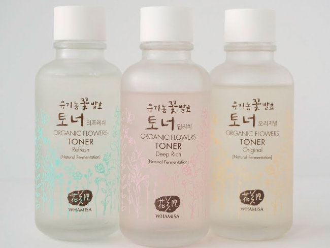 Whamisa Organic Flowers Toner Refresh Тонер на основе цветочных ферментов (освежающий), 120 мл