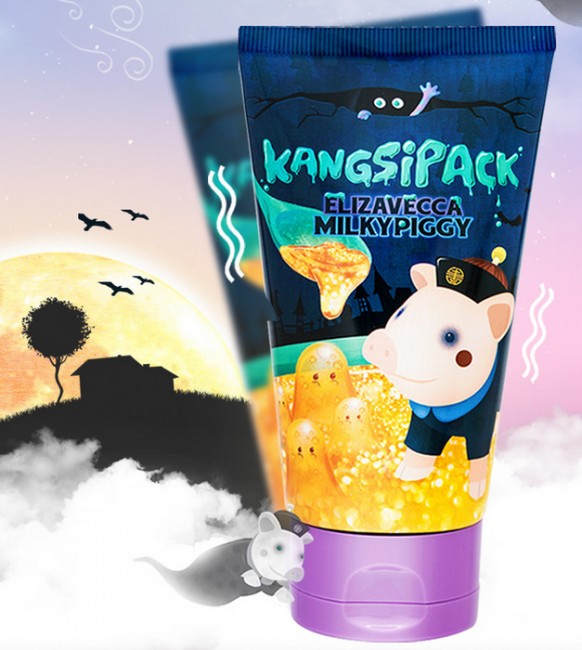 Elizavecca Milky Piggy Kangsipack Mask Очищающая маска с Золотым порошком Волшебная, 120 мл