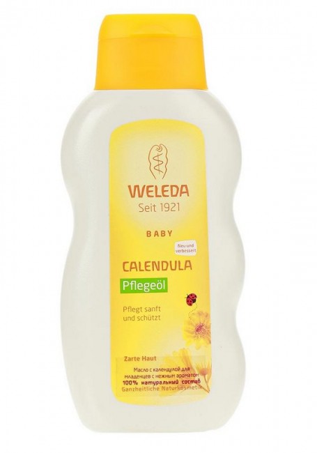 Weleda Масло с календулой для младенцев с нежным ароматом, 200 мл